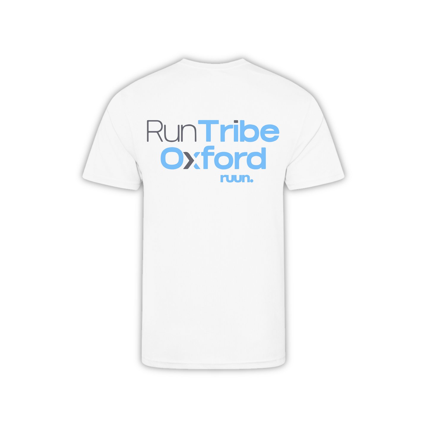 Run Tribe Oxford Running Shirt - Short Sleeve White