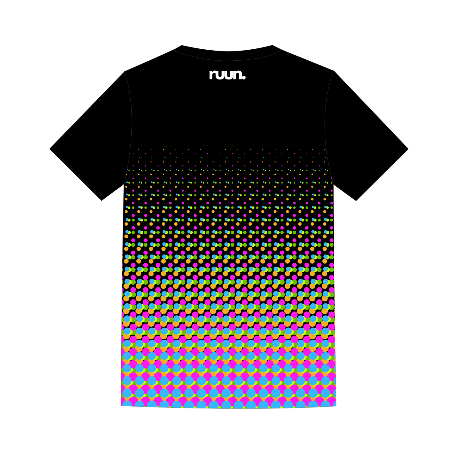 Dot Running Shirt Black