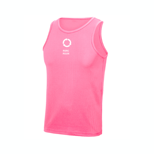 RunSouth Run Club Running Vest - Pink Sumer '25