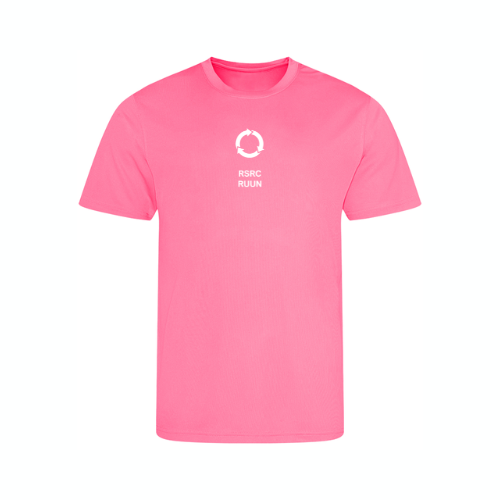 RunSouth Run Club Running Shirt - Pink Summer '25