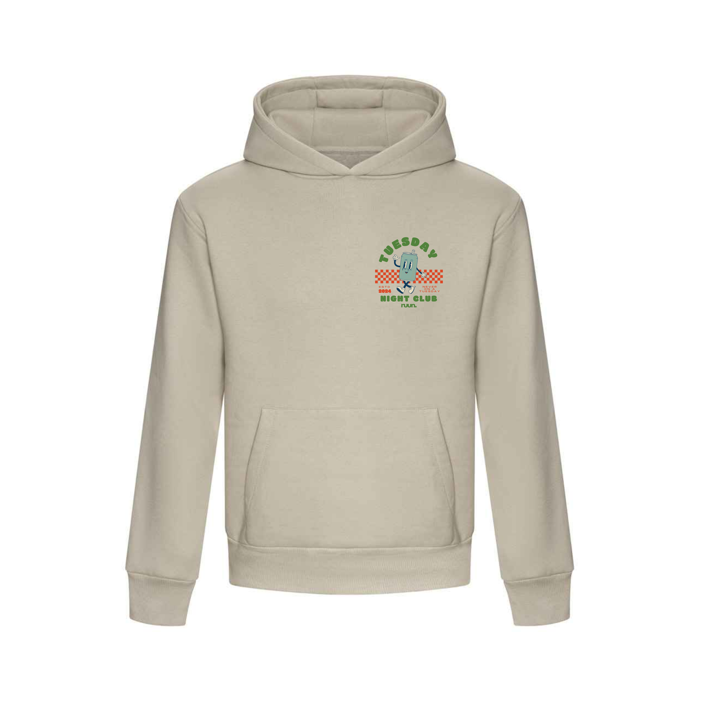 Tuesday Night Club Super Heavyweight Hoodie - Natural Stone