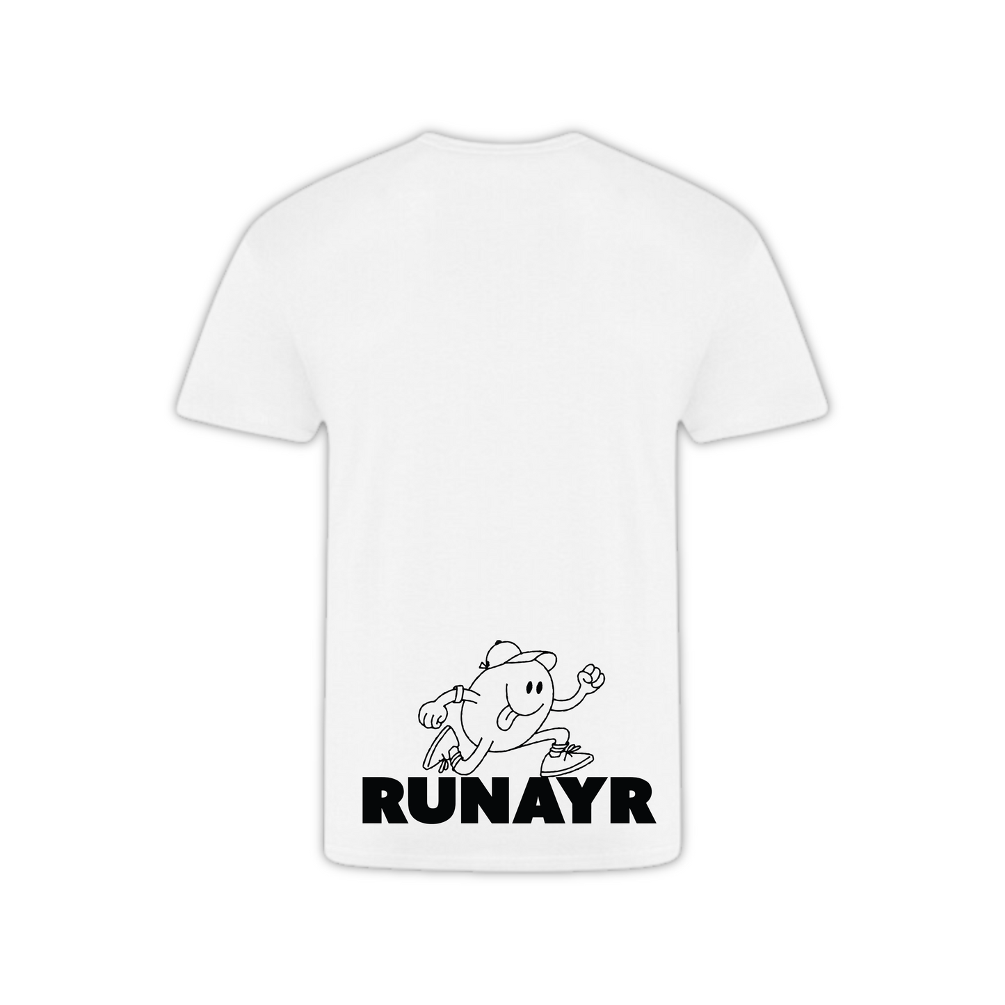 RunAyr Short Sleeve Running Shirt - White