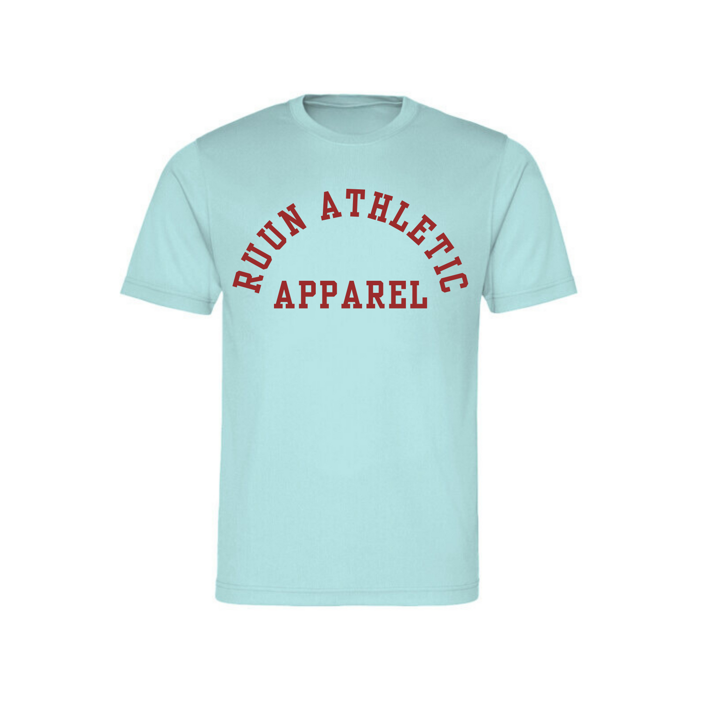 Varsity Running Shirt - Blue/Burgundy