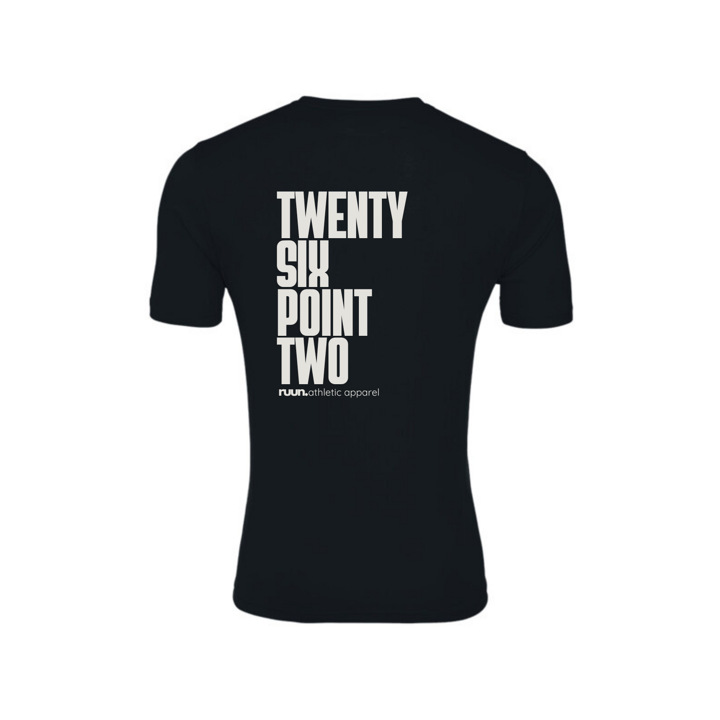 Twenty Six Point Two Running Shirt - Black