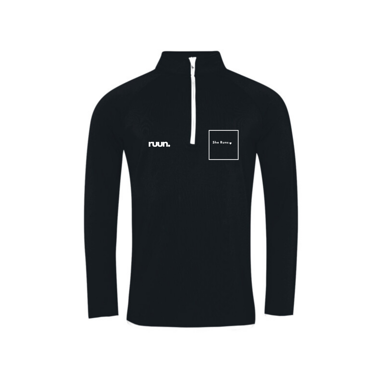 She Runs - 1/4 Zip Top