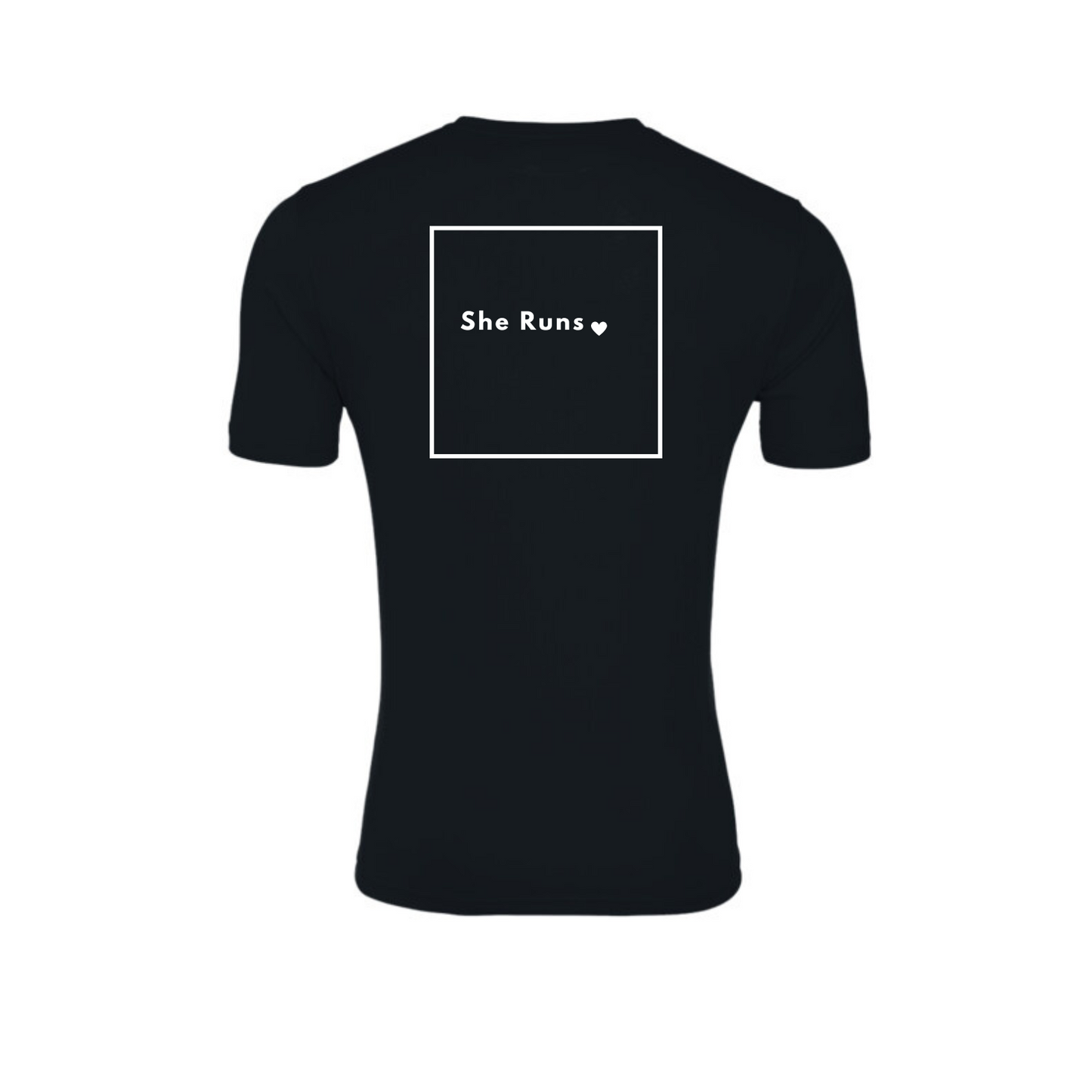 She Runs - Running Shirt