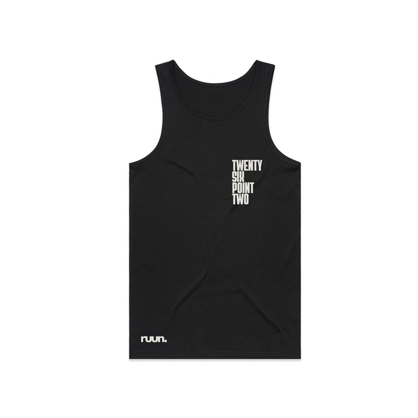 Singlet - Twenty Six Point Two - Black