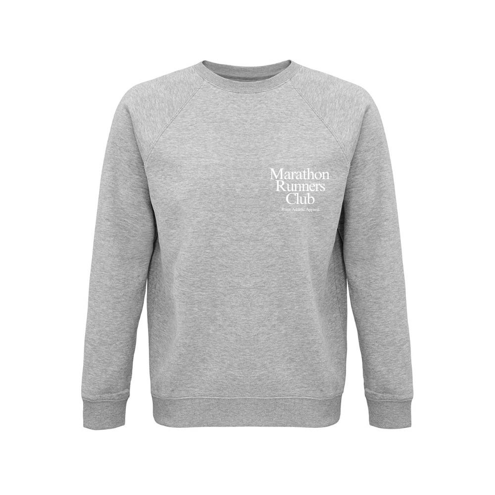 Marathon Runners Club Sweatshirt  - Grey