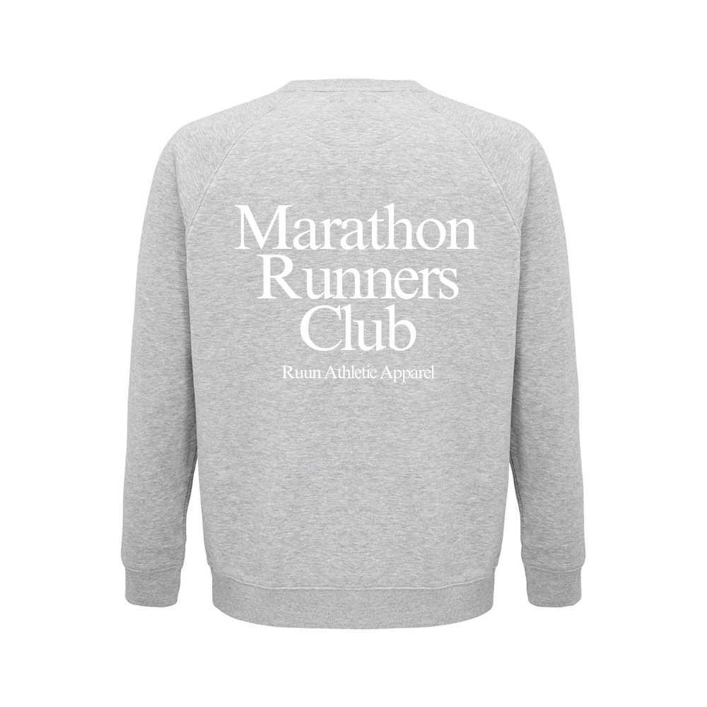 Marathon Runners Club Sweatshirt - Grey