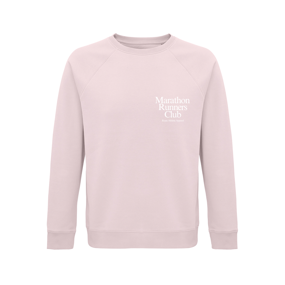 Marathon Runners Club Sweatshirt  - Pink