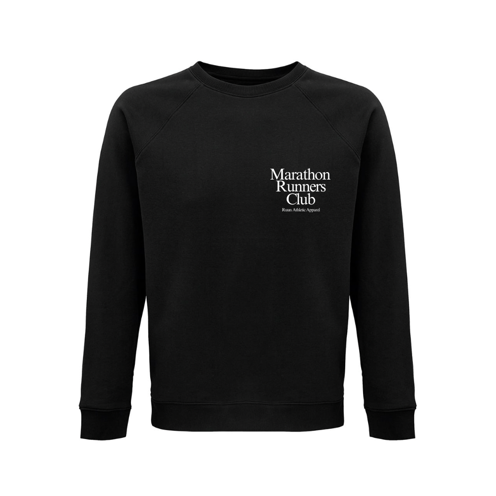 Marathon Runners Club Sweatshirt  - Black