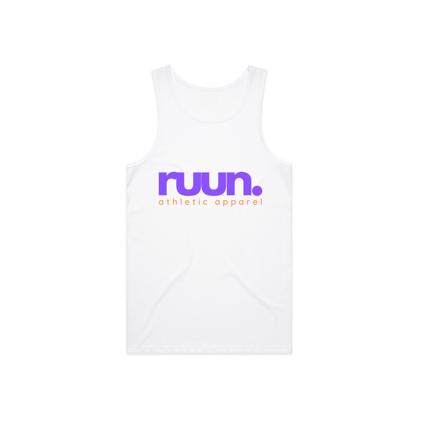 Singlet - White/Purple/Orange