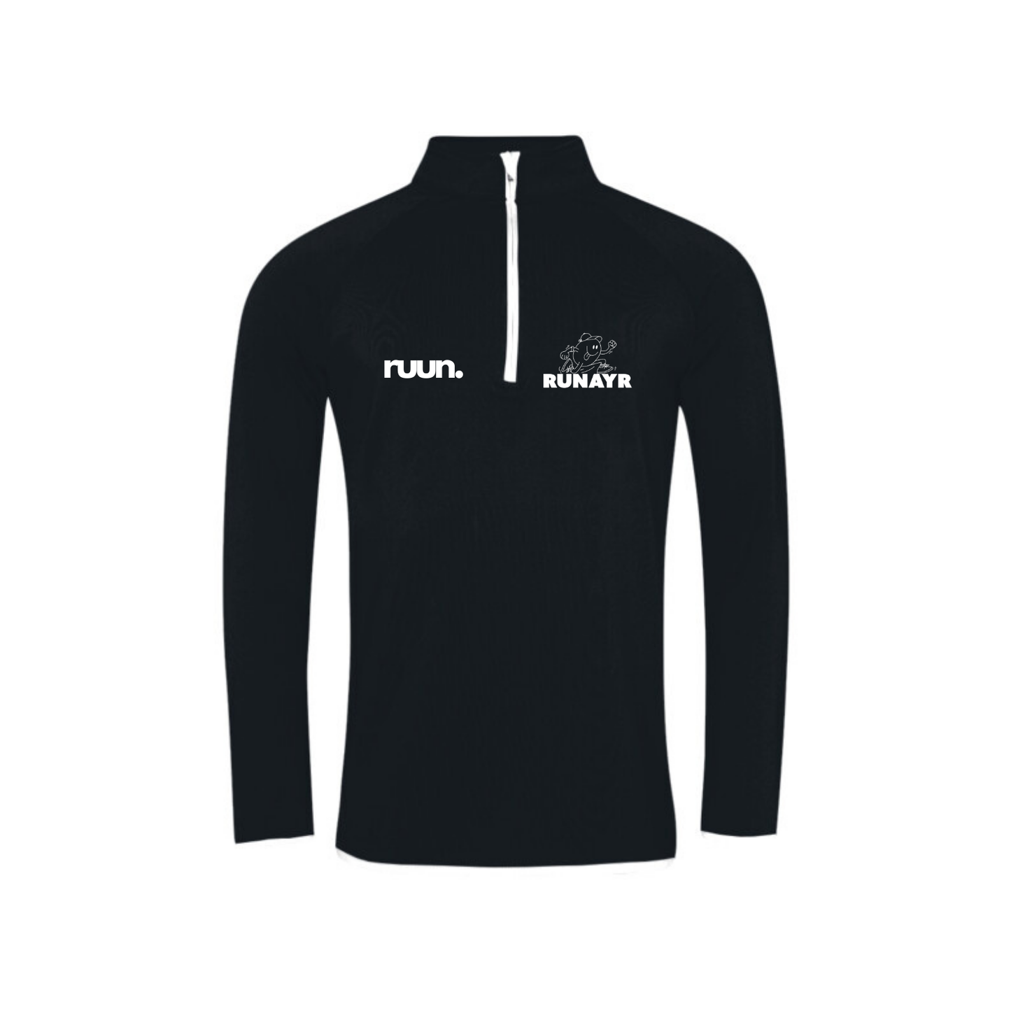 RunAyr 1/4 Zip Top - Black