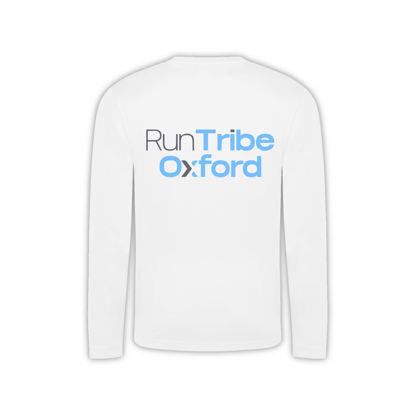 Run Tribe Oxford Running Shirt - Long Sleeve White