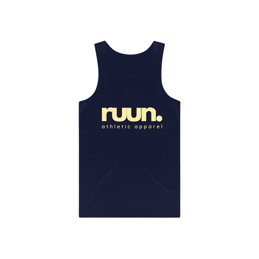 Singlet - Navy Blue/Cream