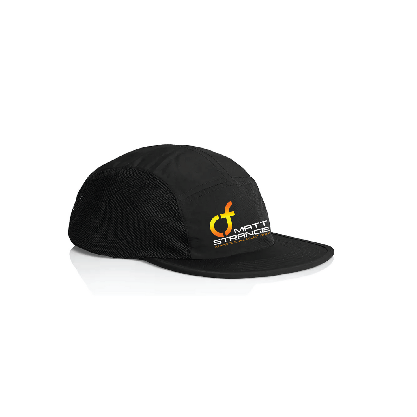 Matt Strange Running Coaching Cap - Black