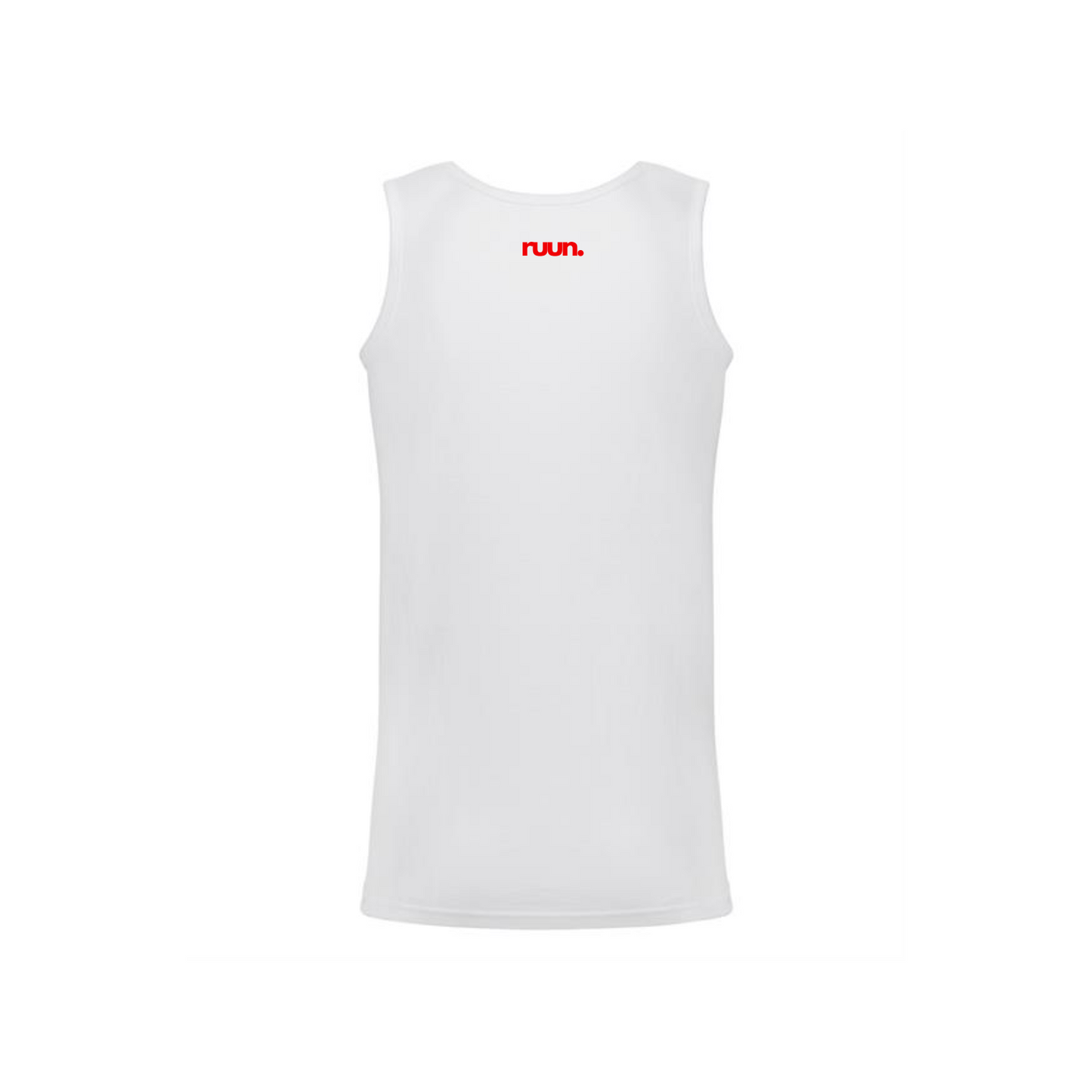 Insta Runners Roundup Podcast Singlet - White