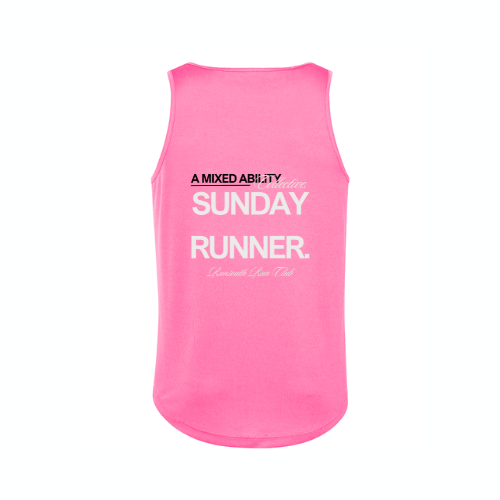 RunSouth Run Club Running Vest - Pink Sumer '25