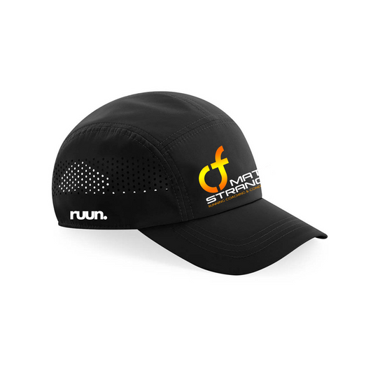 Matt Strange Running Coaching Cap - Black