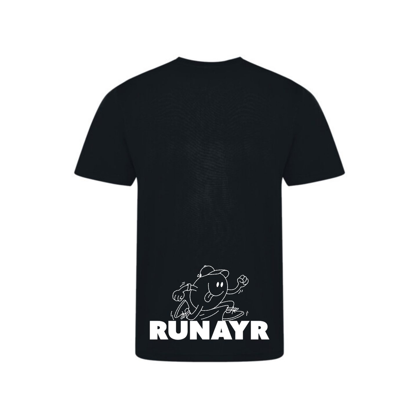 RunAyr Classic Cotton Tee - Black