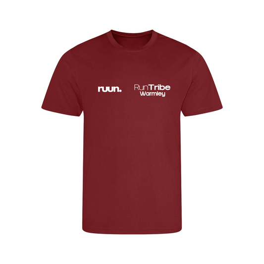 Run Tribe Warmley Running Shirt - Short Sleeve