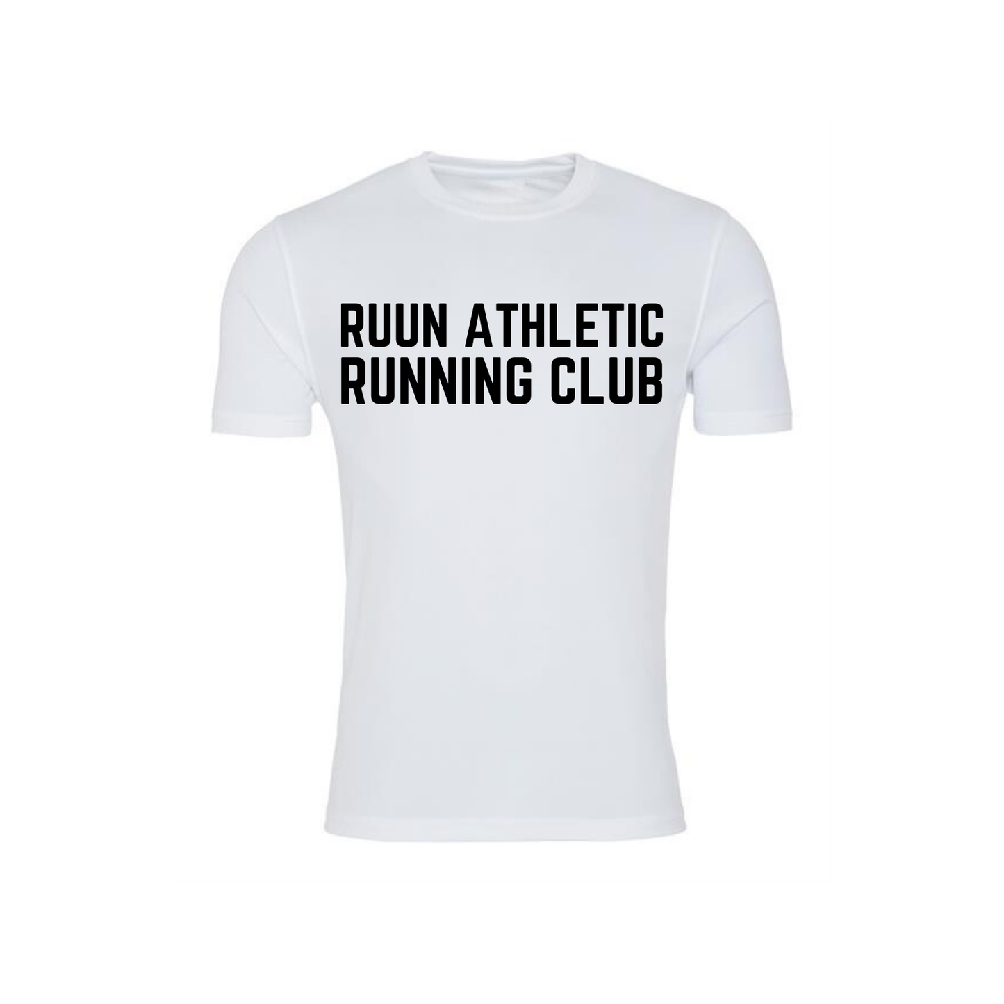 Ruun Athletic Running ClubRunning Shirt - White