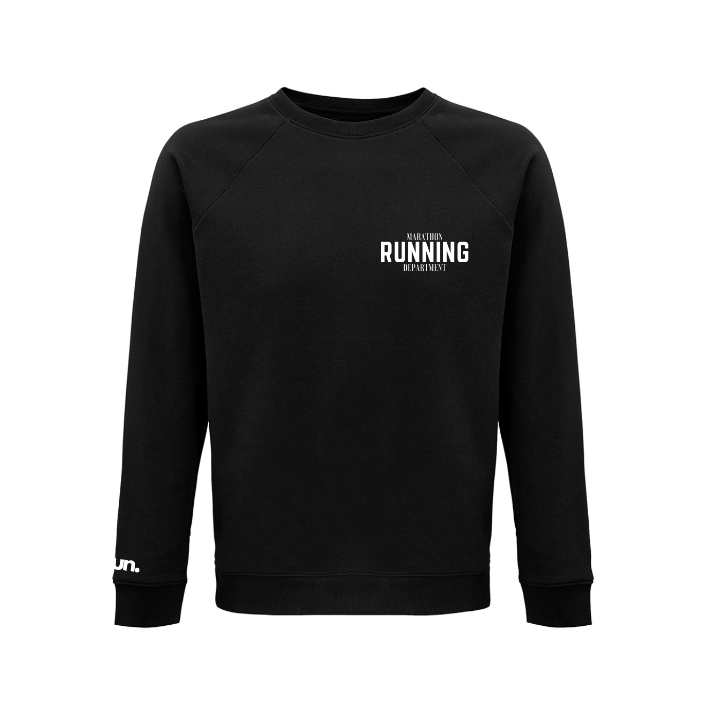 Marathon Running Department Sweatshirt  - Black