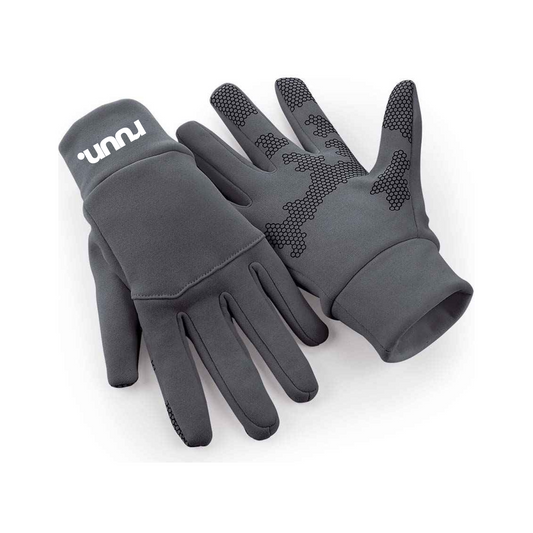 Running Tech Gloves - Grey