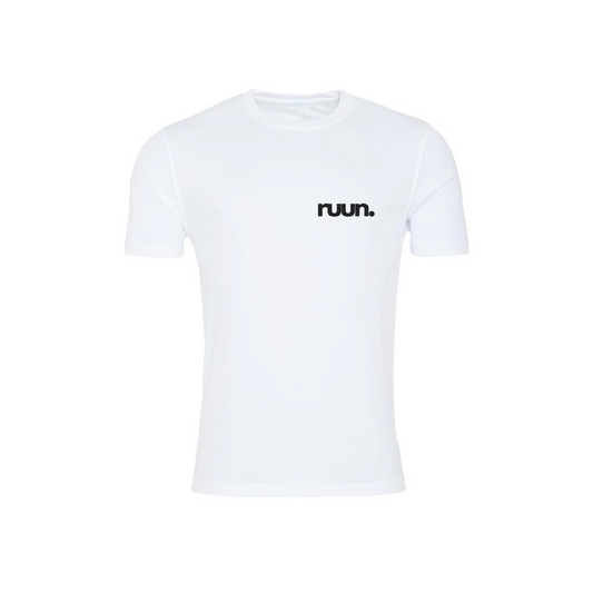 Running Shirt - White/Black