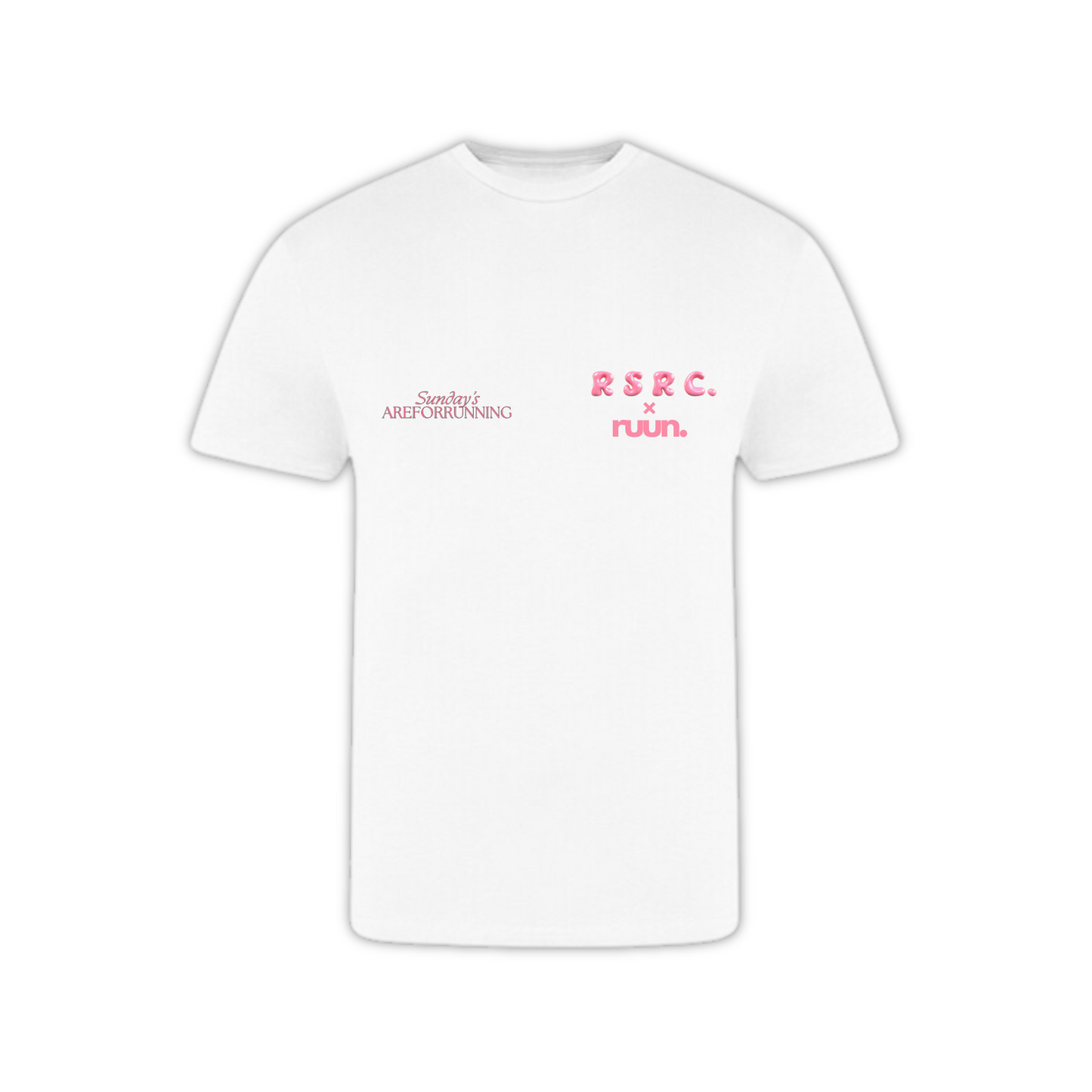 RunSouth Run Club Running Shirt - White