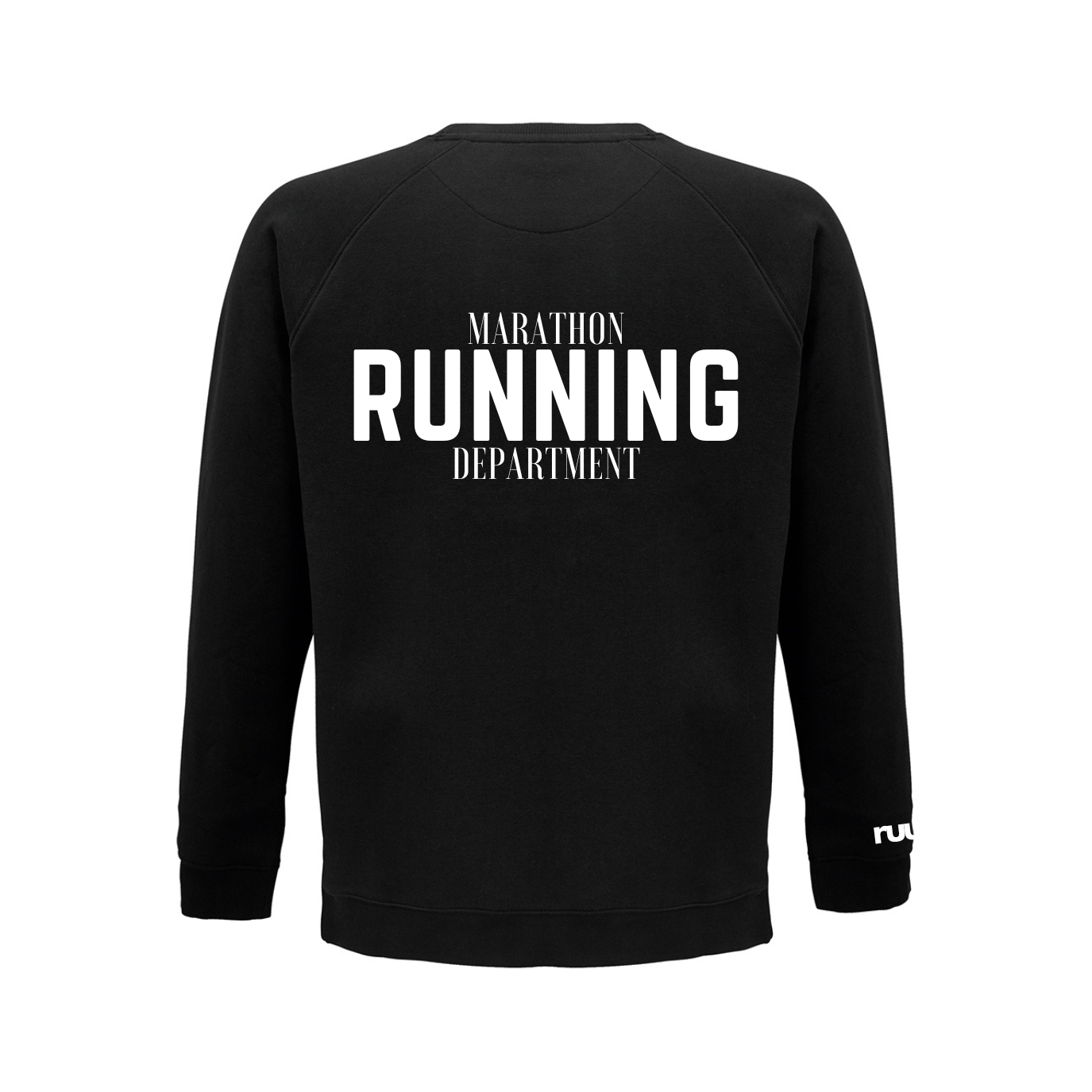 Marathon Running Department Sweatshirt  - Black