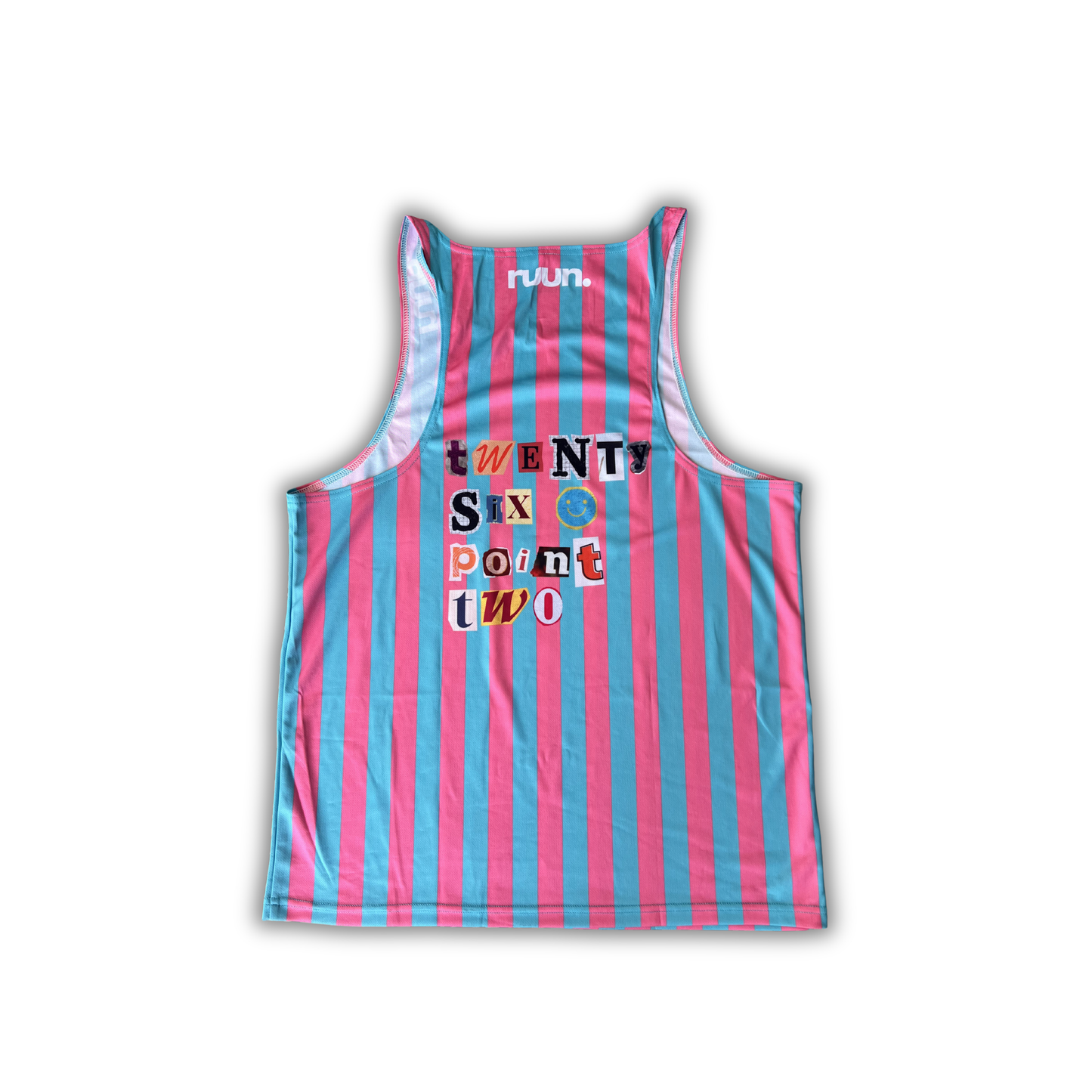 Twenty Six Point Two Running Vest Pink/Blue