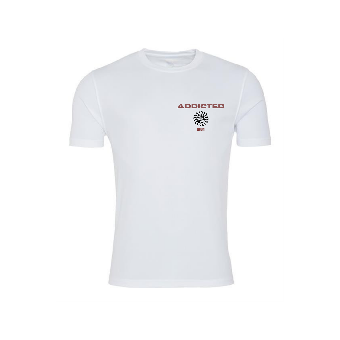 Addicted Running Shirt - White