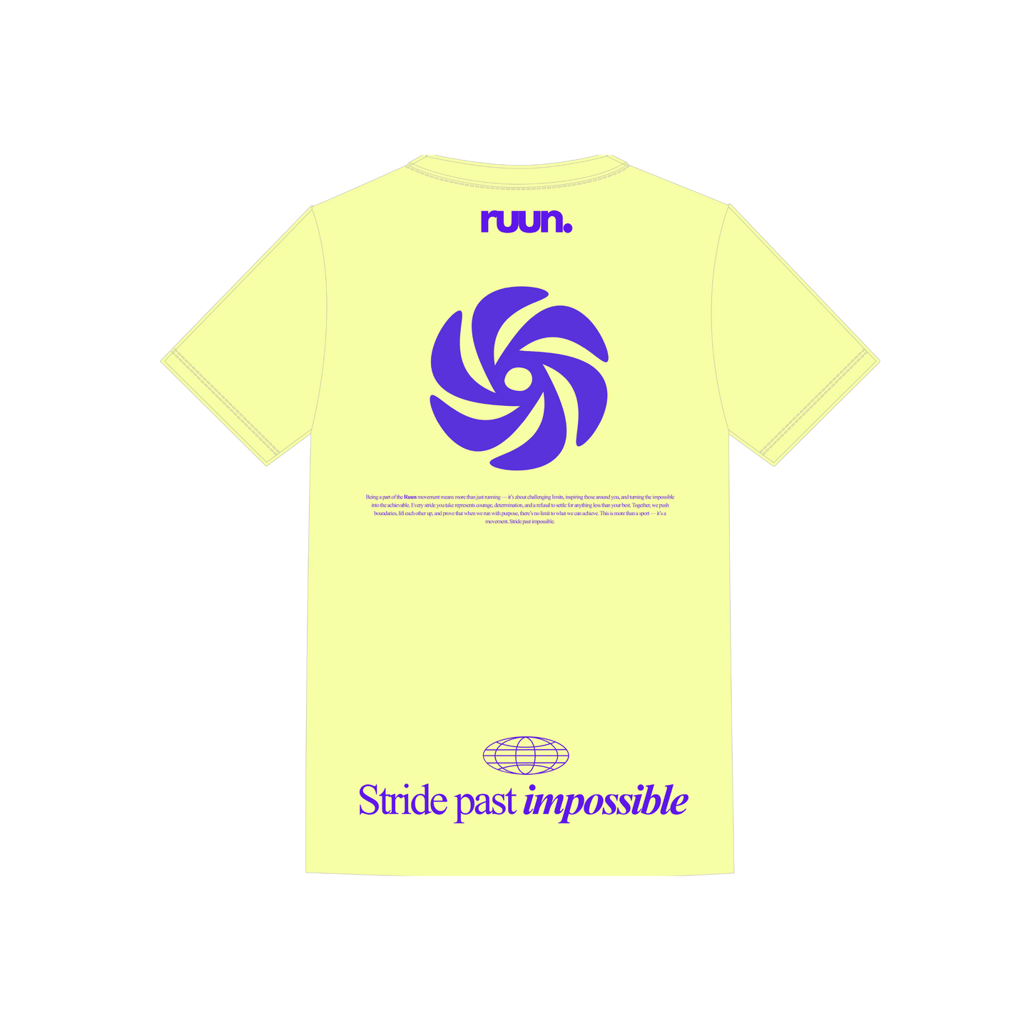 2026 Ambassador Shirt - Lemon Sorbet/Blue