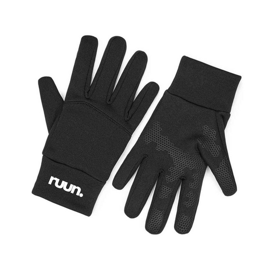 Running Tech Gloves - Black