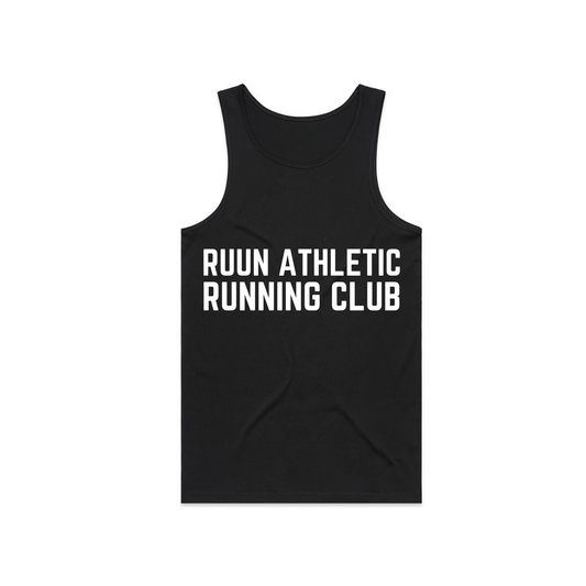 Ruun Athletic Running ClubSinglet - Black