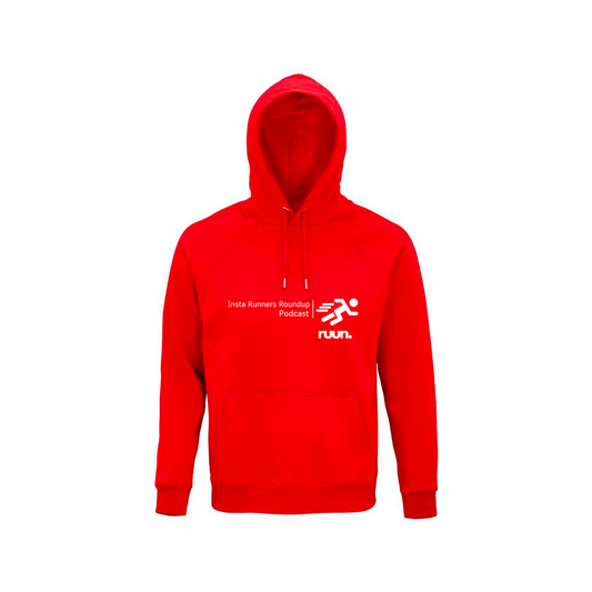 Insta Runners Roundup Podcast Hoodie - Red