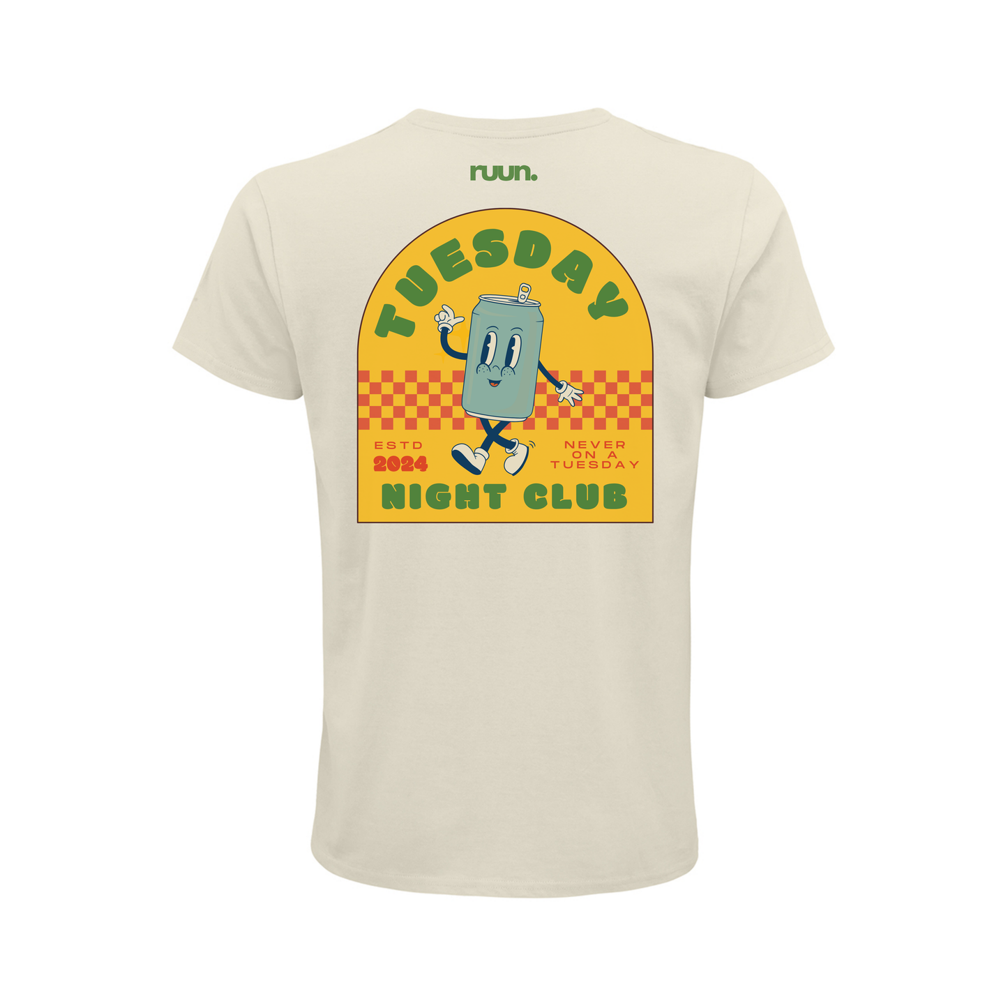 Tuesday Night Club Cotton Tee - Beige
