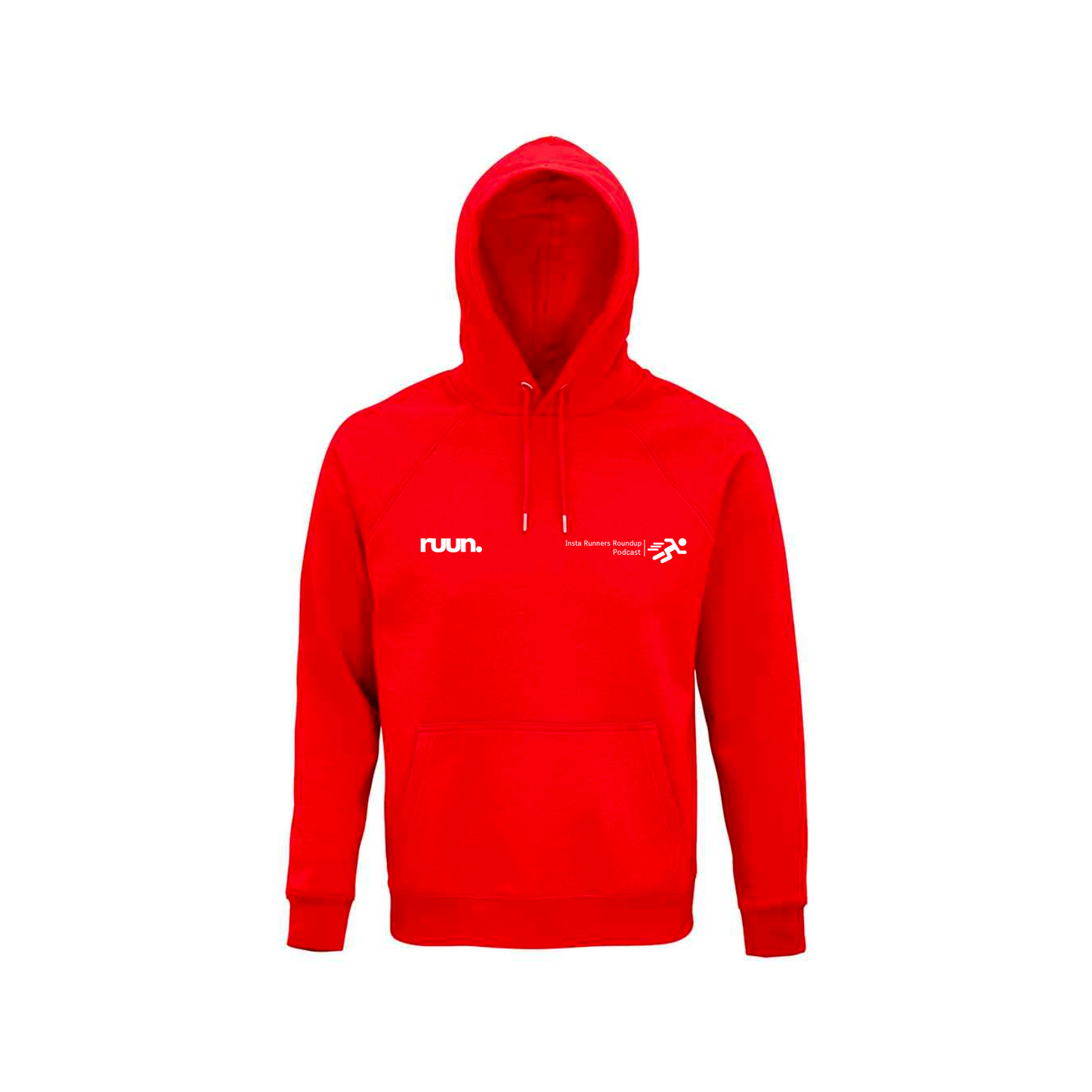 Insta Runners Roundup Podcast Hoodie - Red