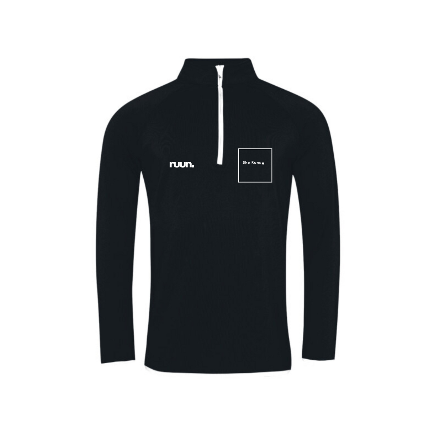 She Runs -  1/4 Zip Top