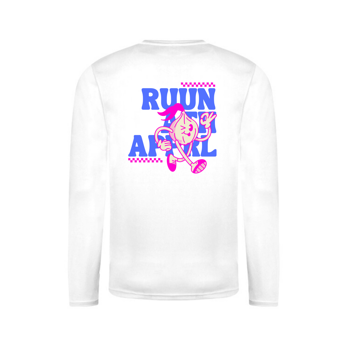 Run Fresh Running Shirt Long Sleeve - White