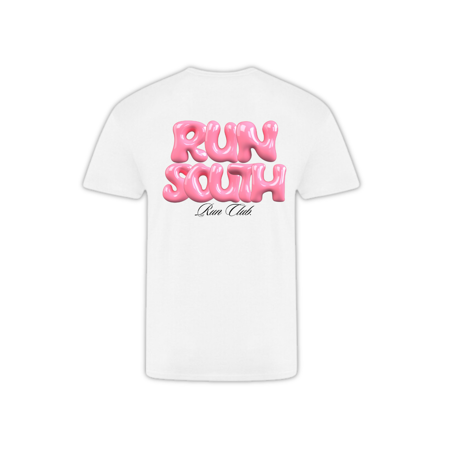 RunSouth Run Club Running Shirt - White