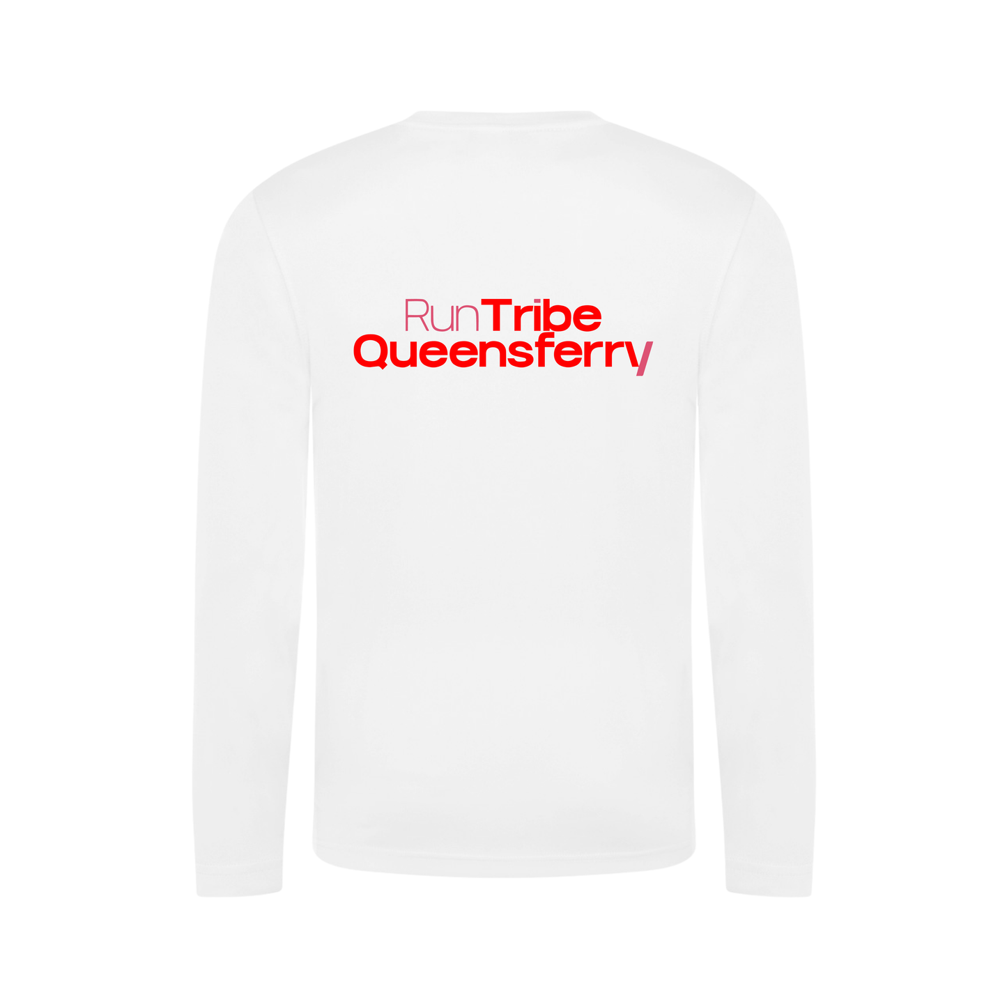 Run Tribe Queensferry Running Shirt - Long Sleeve White