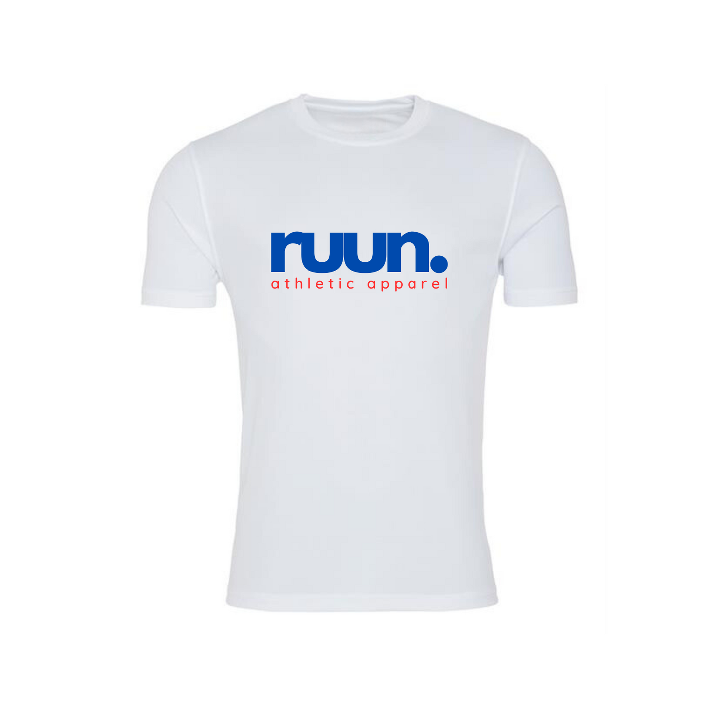 Running Shirt - Blue/Red Logo