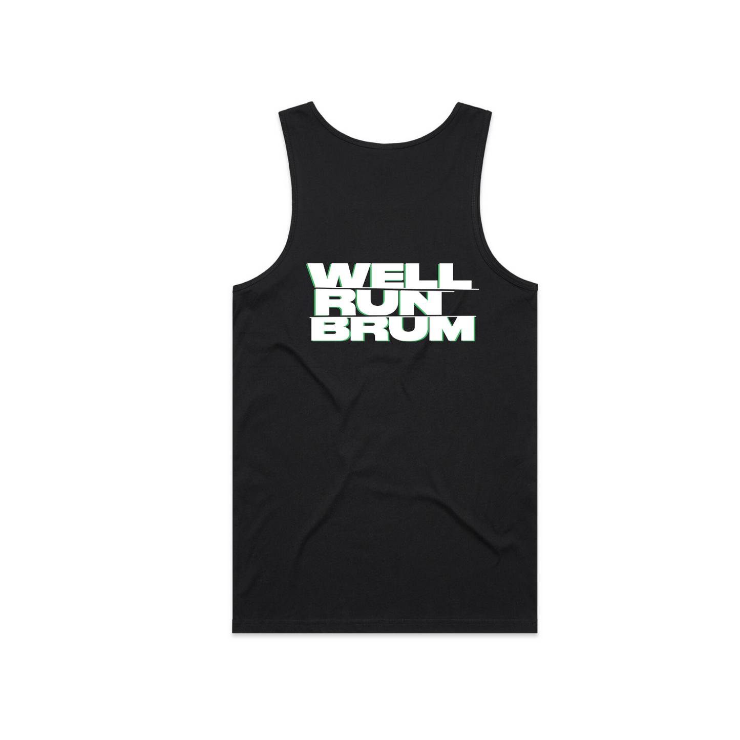 Well run Brum Running Vest - Black