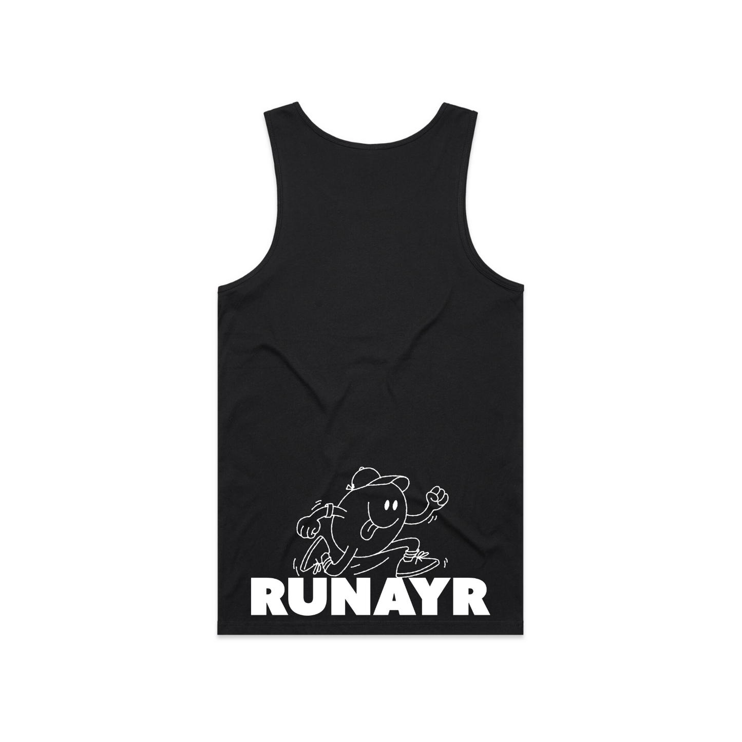 RunAyr Singlet - Black