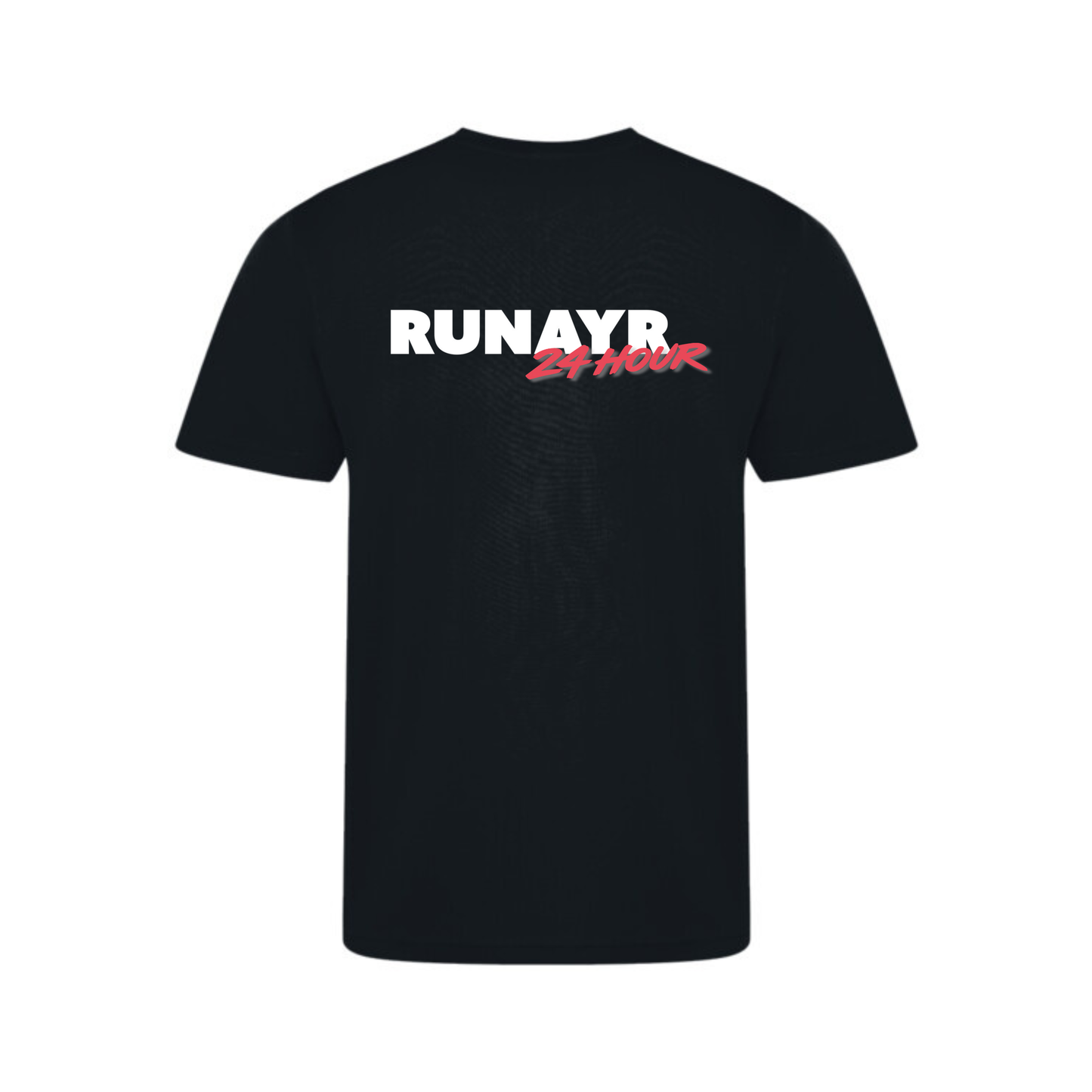 RunAyr 24 Hour Short Sleeve Running Shirt - Black