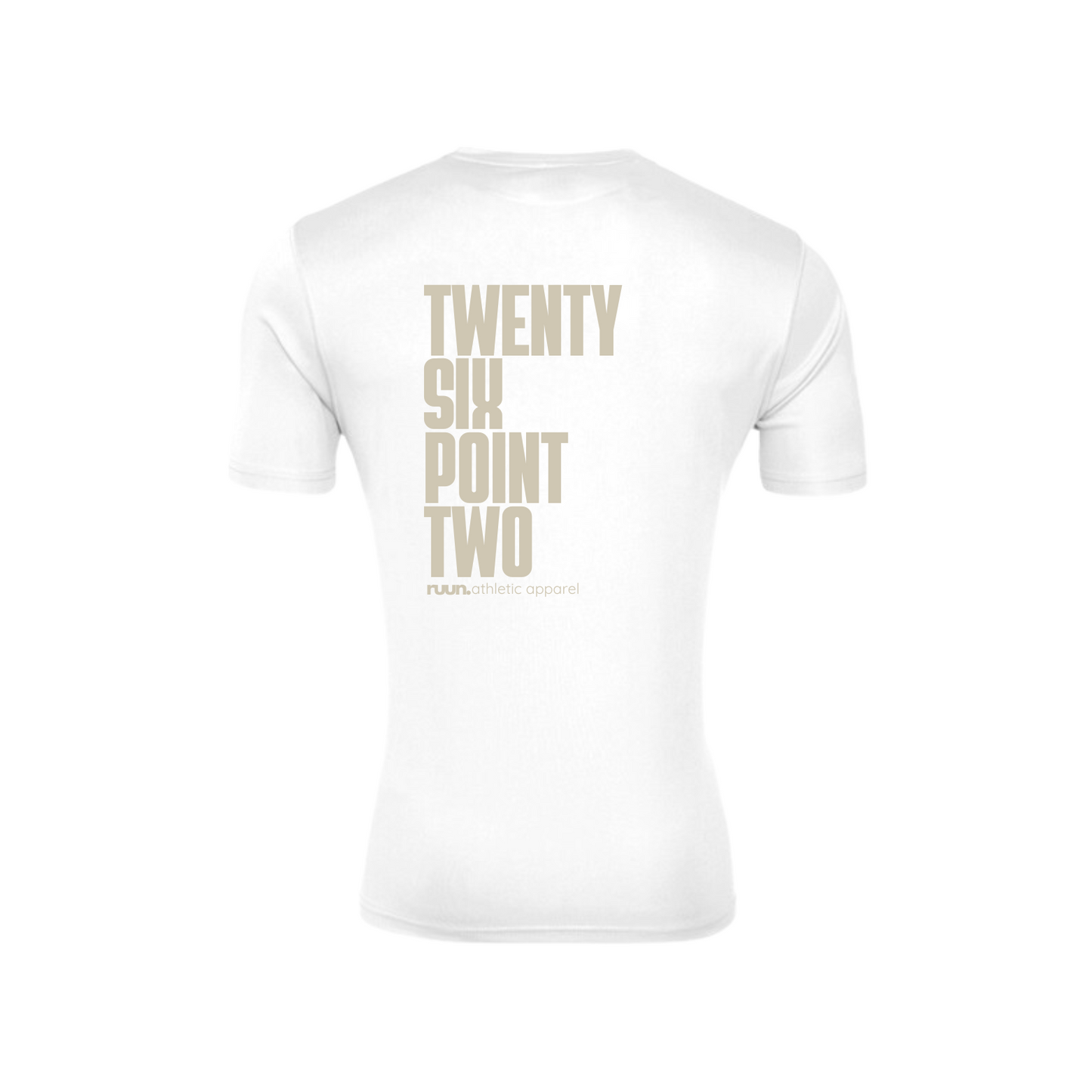 Twenty Six Point Two Running Shirt - White