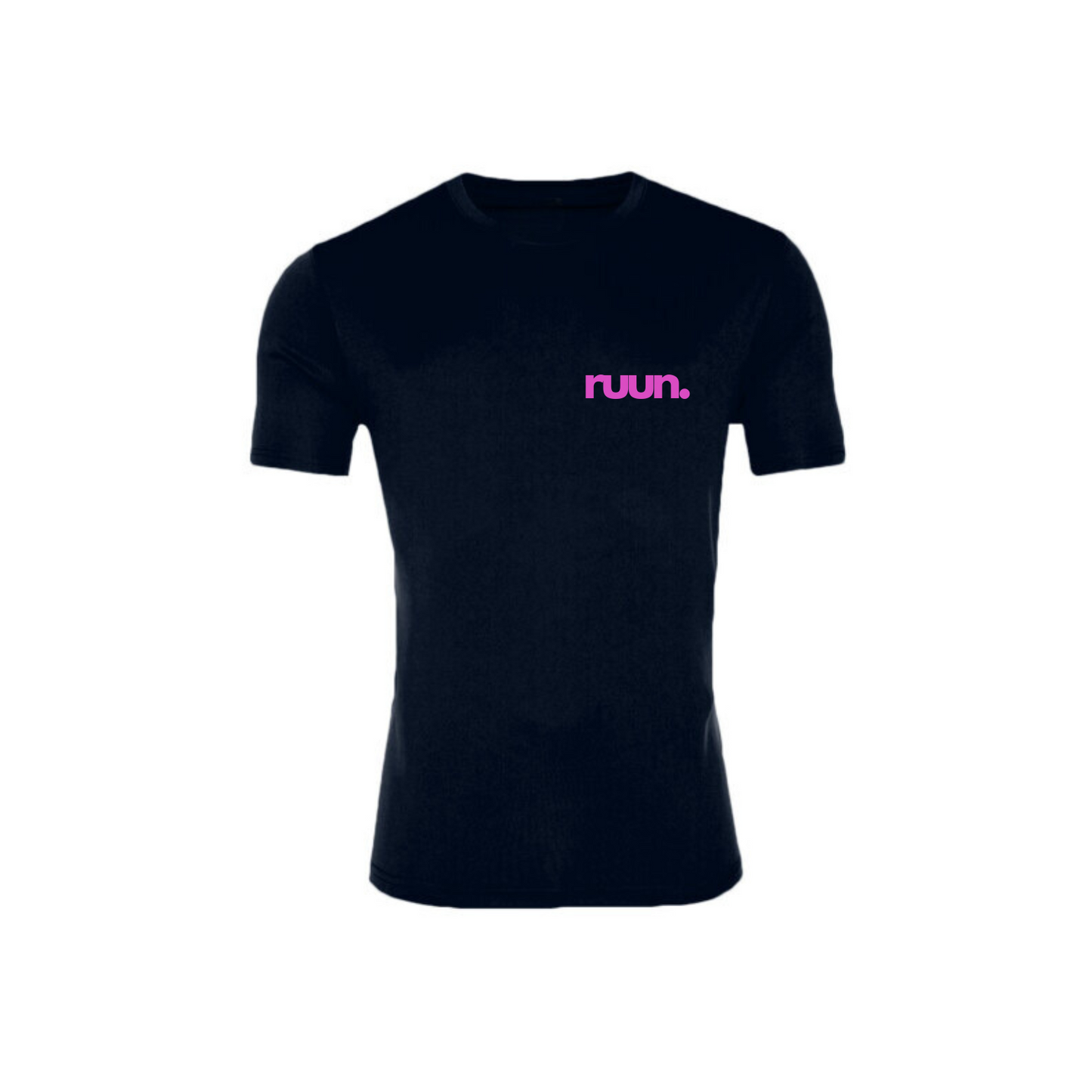 Running Shirt - Navy Blue/Pink