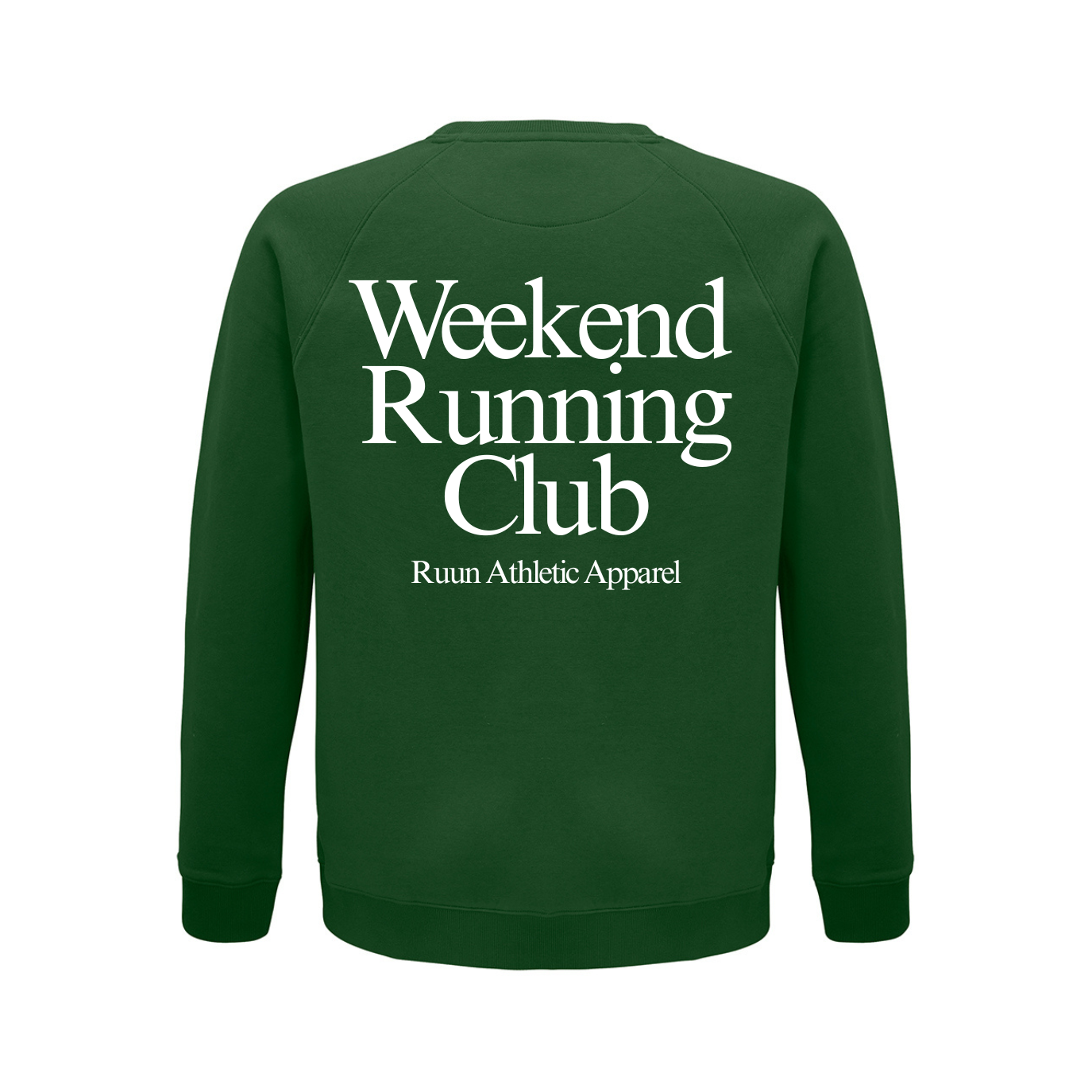 Weekend Running Club Sweatshirt  - Green